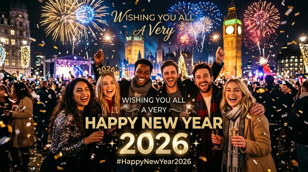 Wishing You All a Very Happy New Year for Social Media