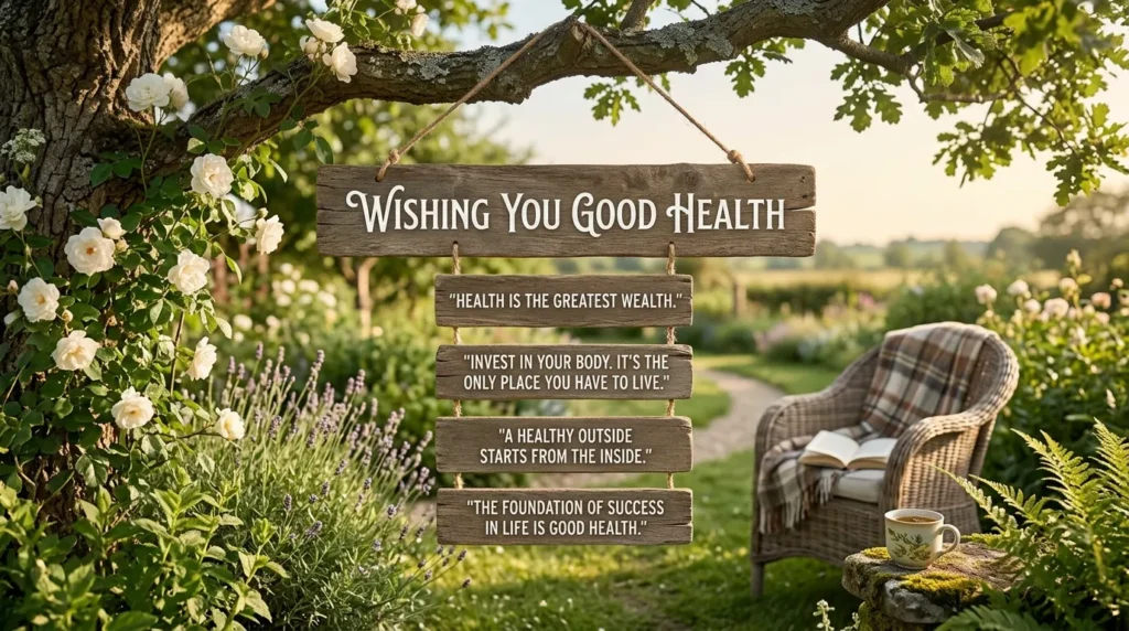 Short Wishing You Good Health Quotes