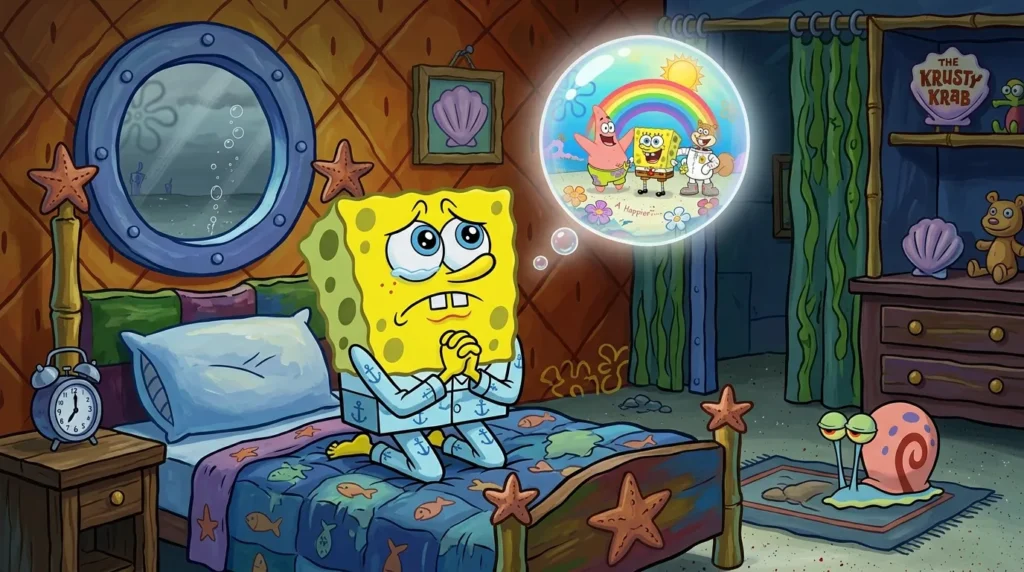 SpongeBob Wishes for a Better Day