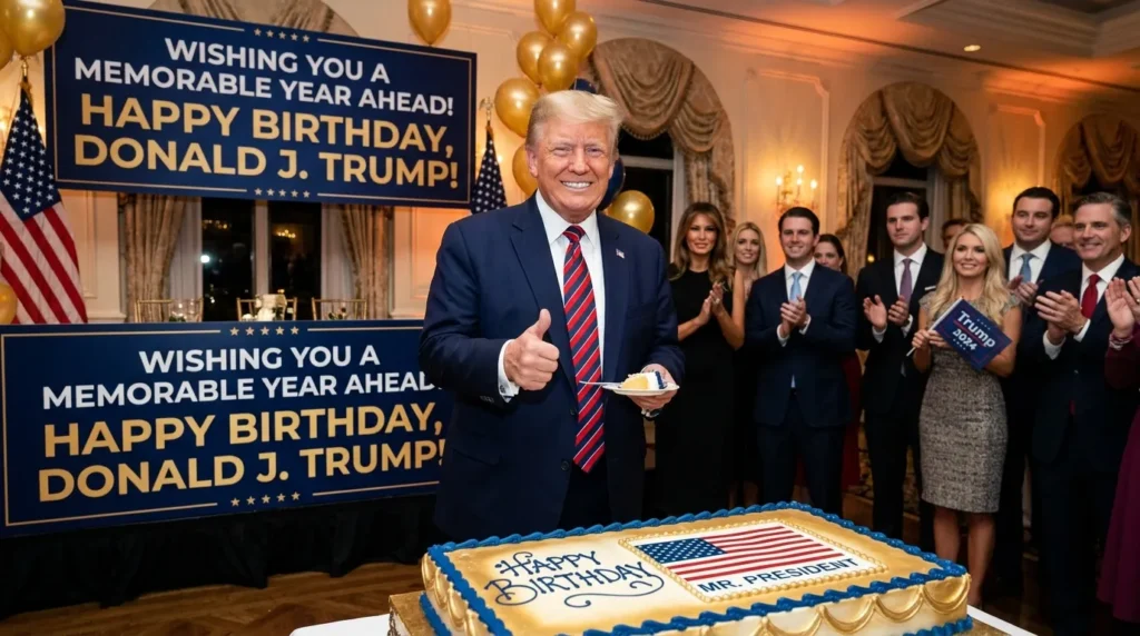 Trump Birthday Wishes for a Memorable Year Ahead