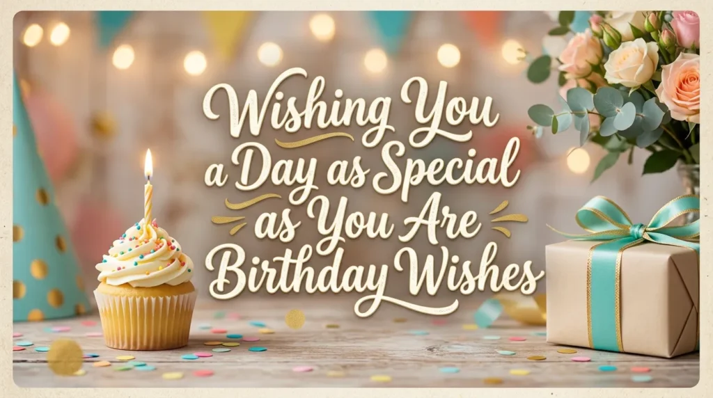 Wishing You a Day as Special as You Are Birthday Wishes