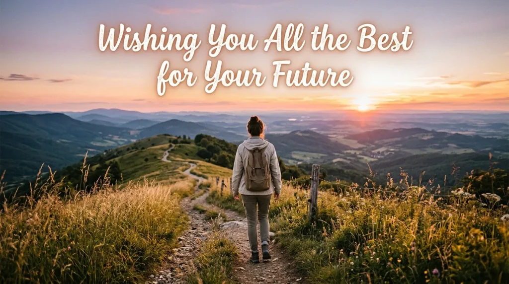 Wishing You All the Best for Your Future