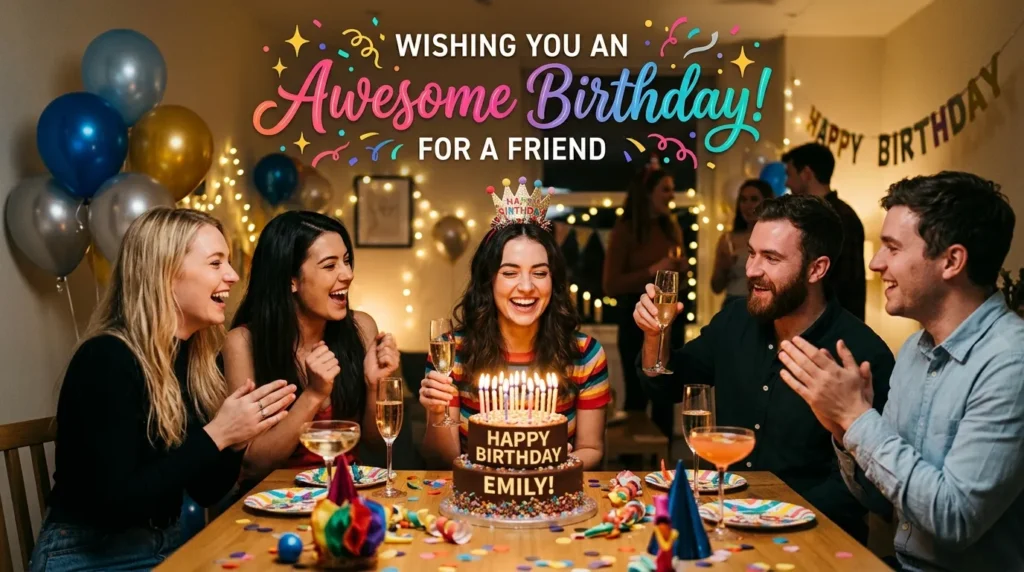 Wishing You an Awesome Birthday for a Friend