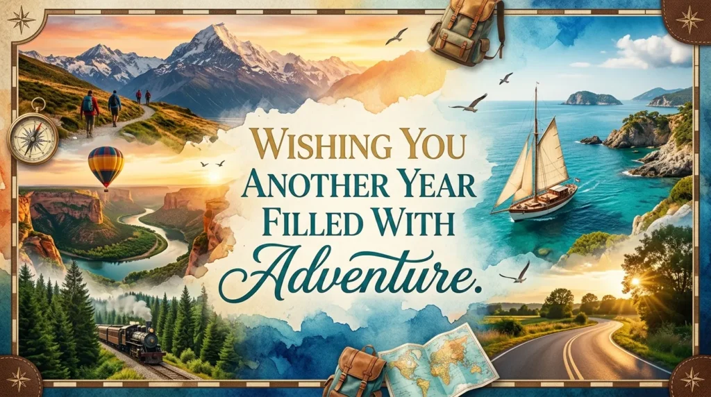 Wishing You Another Year Filled With Adventure