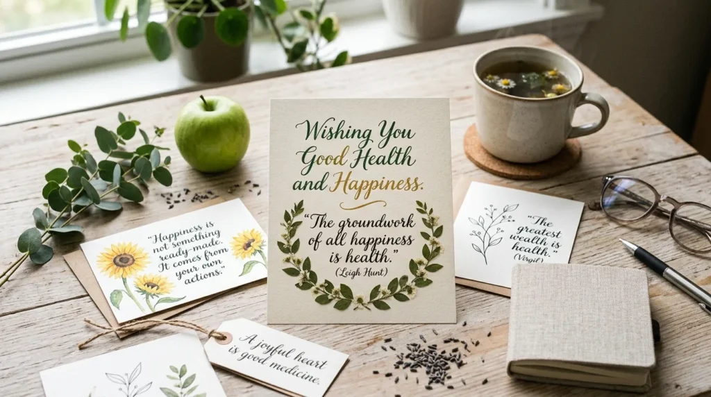 Wishing You Good Health and Happiness Quotes