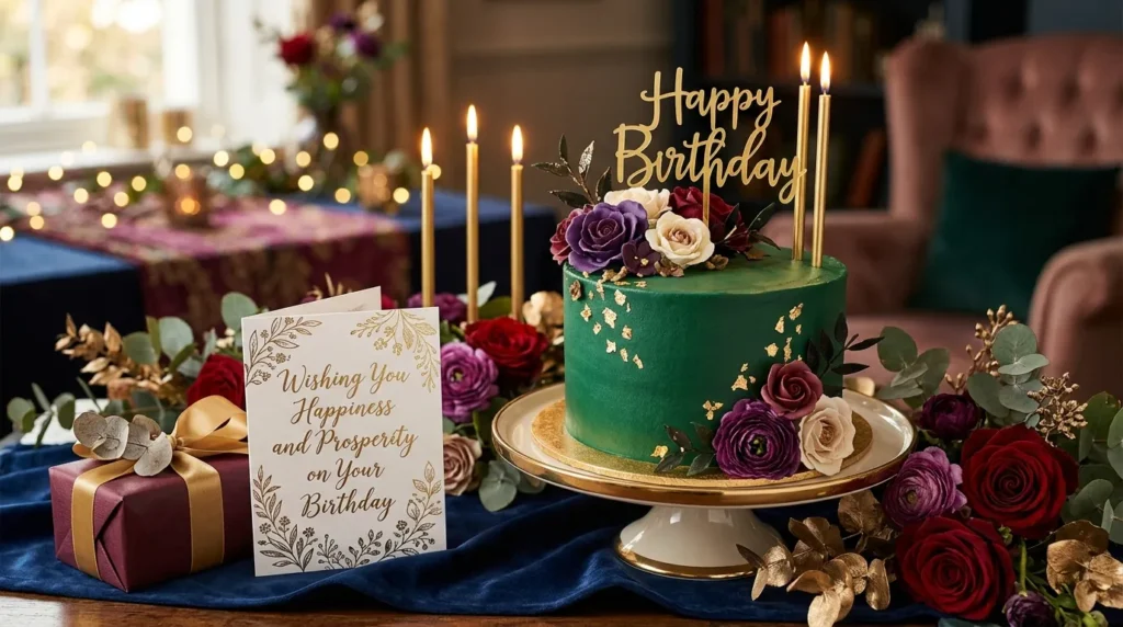 Wishing You Happiness and Prosperity for a Birthday
