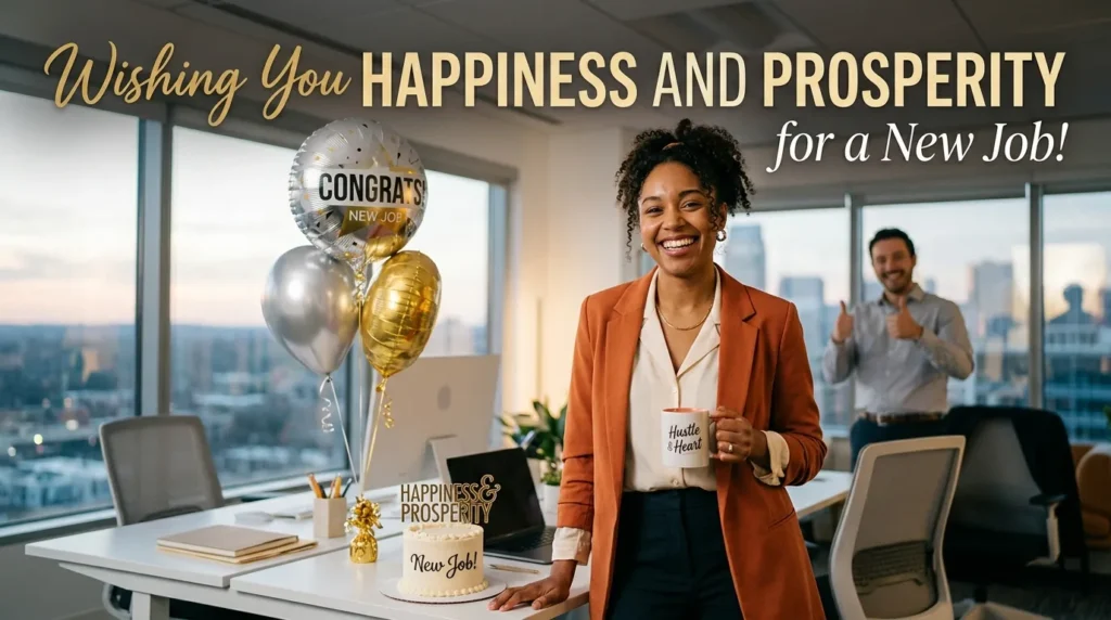 Wishing You Happiness and Prosperity for a New Job