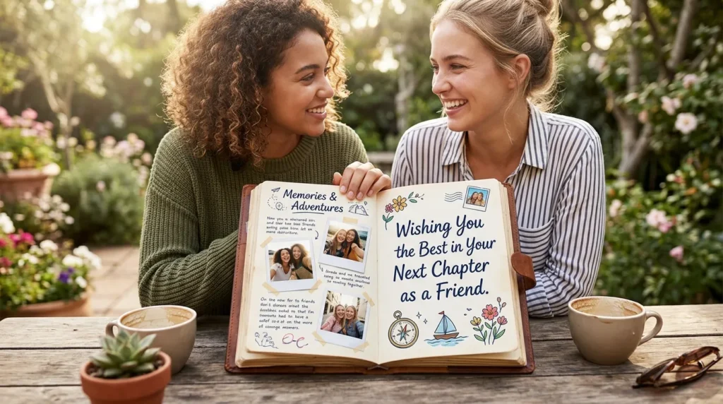 Wishing You the Best in Your Next Chapter as a Friend