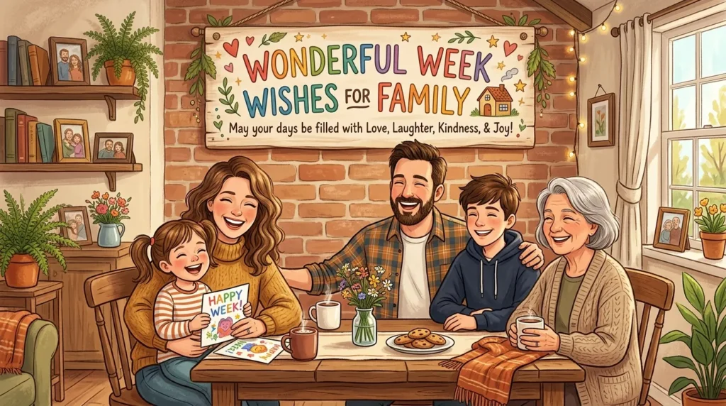 Wonderful Week Wishes for Family