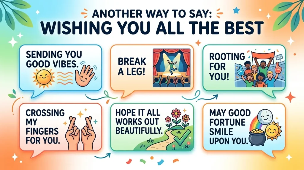 Another Way to Say Wishing You All the Best