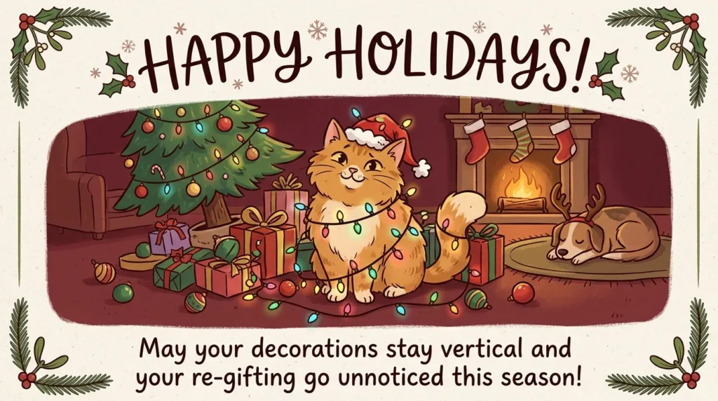 Funny Happy Holidays Wishes