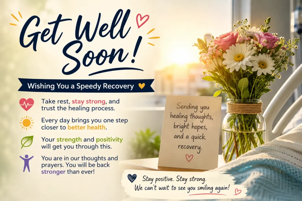 Get Well Soon Messages for Someone in the Hospital