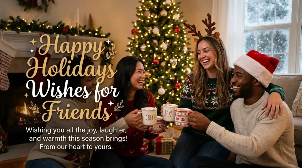 Happy Holidays Wishes for Friends