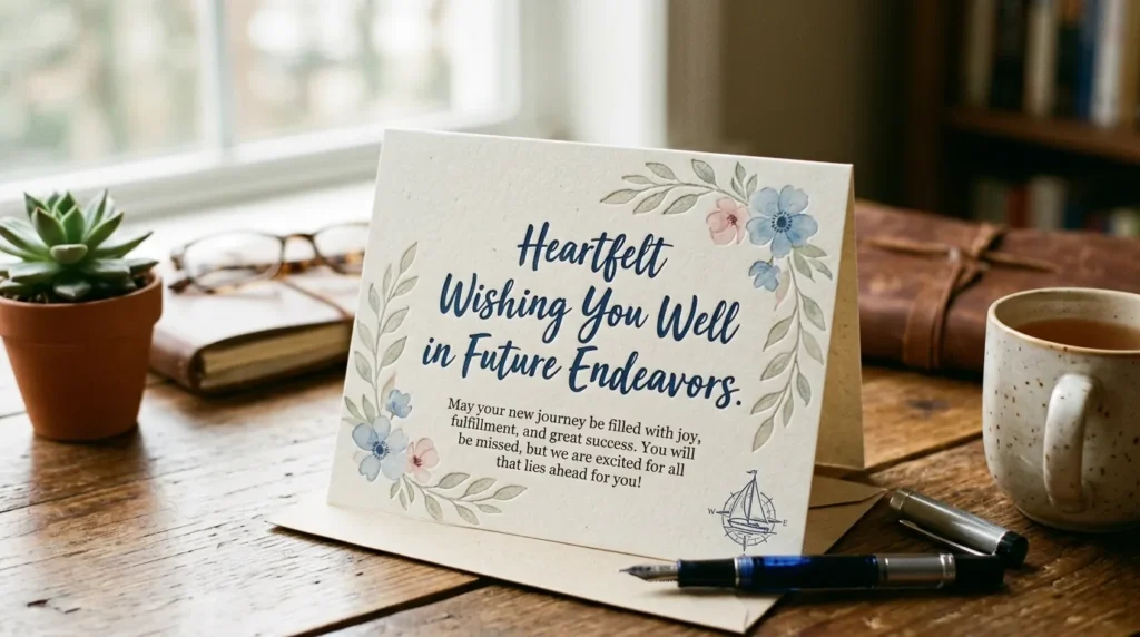 Heartfelt Wishing You Well in Your Future Endeavors