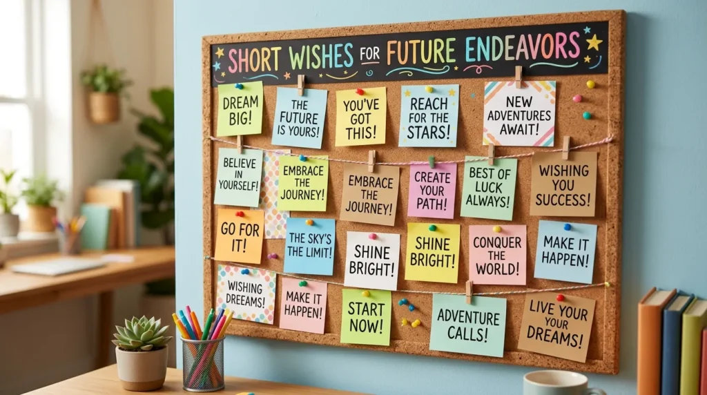 Short Wishes for Future Endeavors