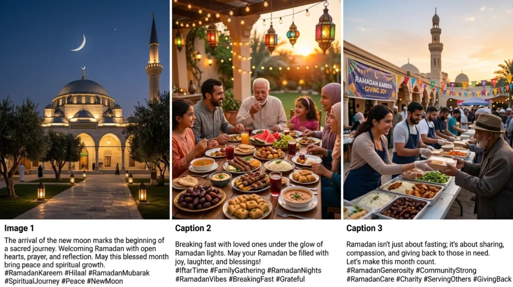 Ramadan Captions for Social Media