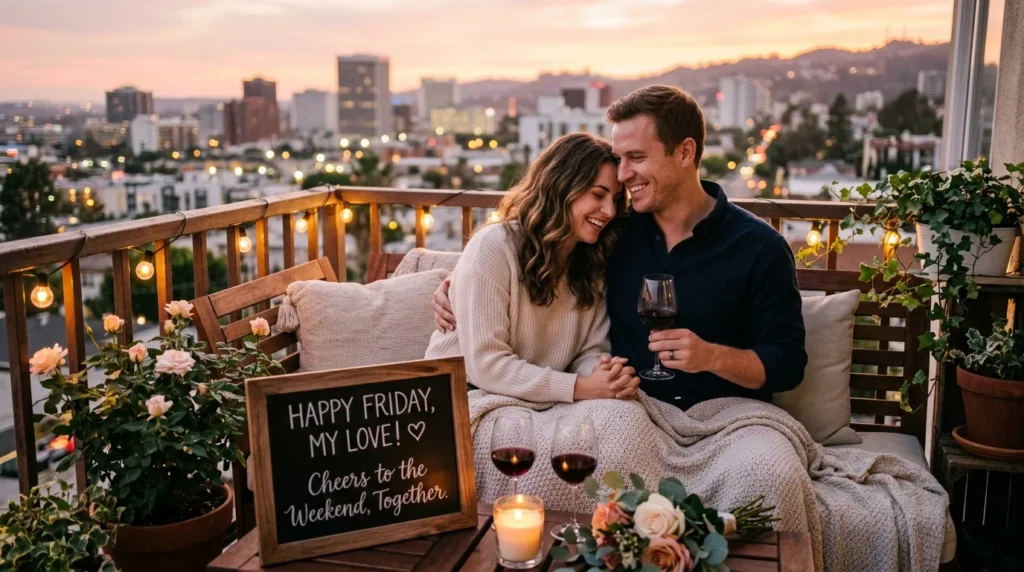 Romantic Happy Friday Wishes