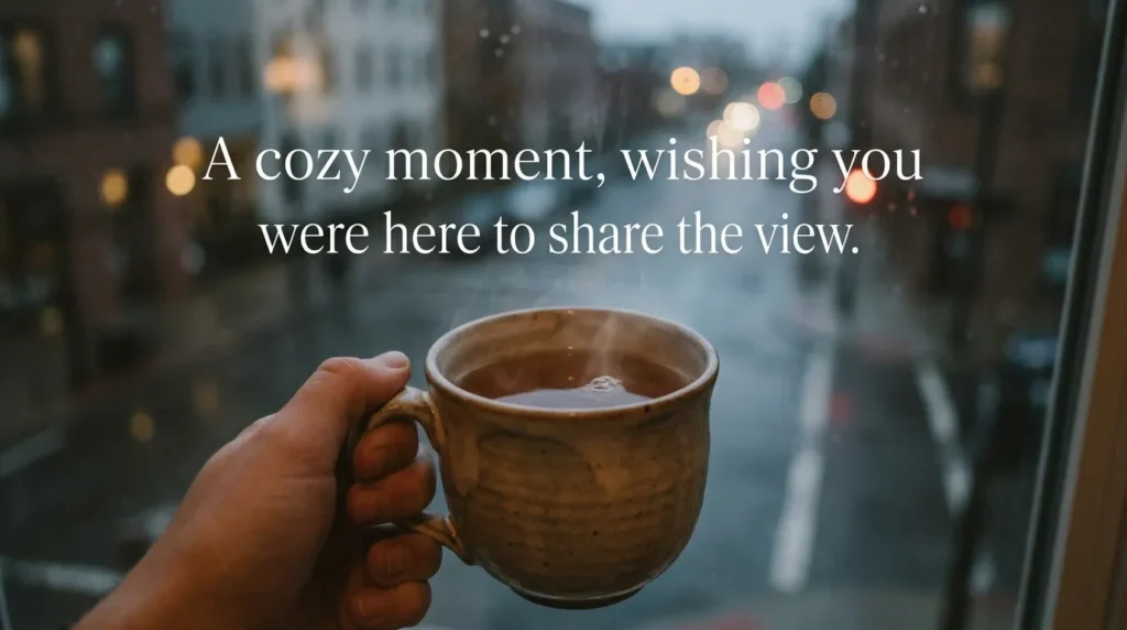 Short Wishing You Were Here Wishes