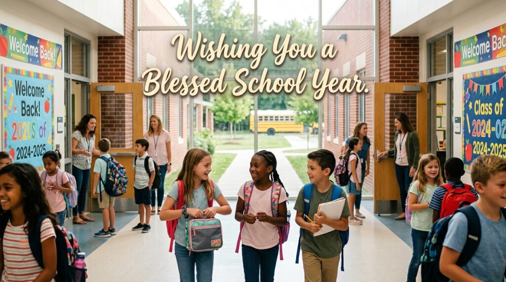 Wishing You a Blessed School Year
