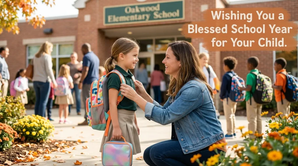 Wishing You a Blessed School Year for Your Child
