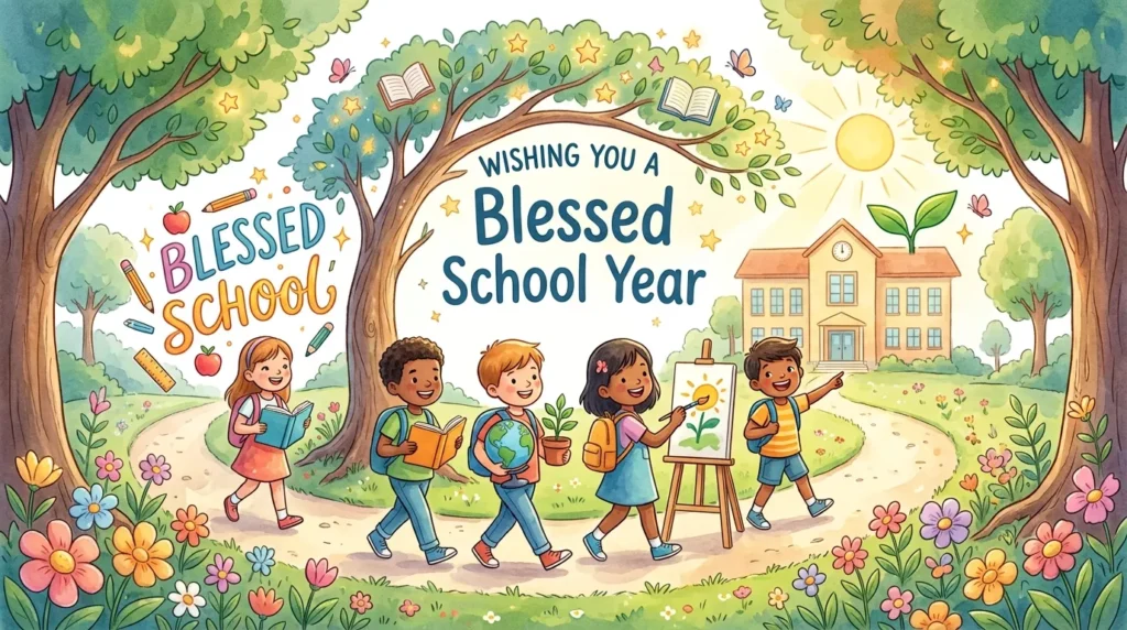 Wishing You a Blessed School Year With Happiness and Growth