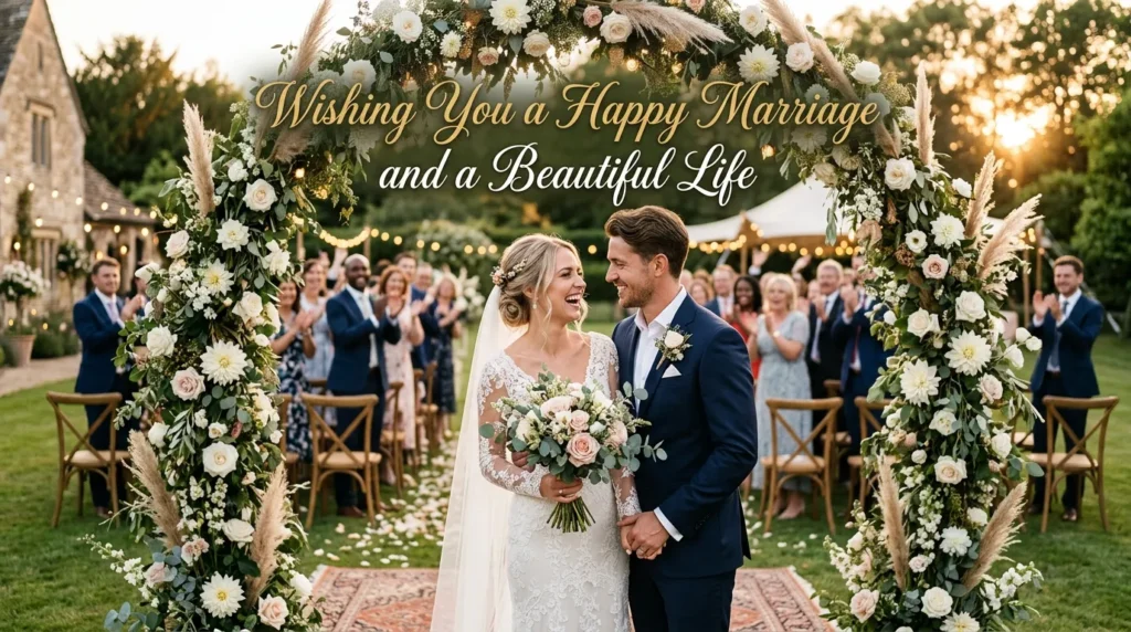 Wishing You a Happy Marriage and a Beautiful Life