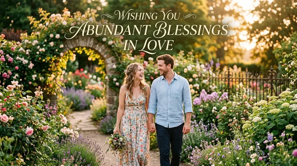 Wishing You Abundant Blessings in Love