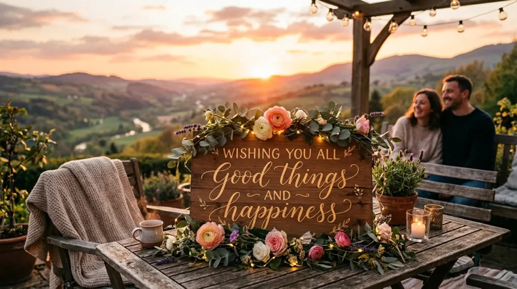 Wishing You All Good Things and Happiness