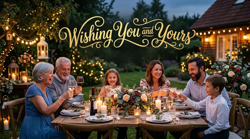 Wishing You and Yours for a Special Occasion