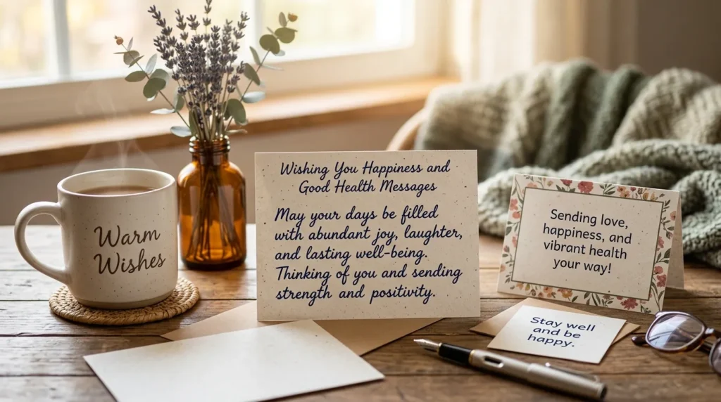 Wishing You Happiness and Good Health Messages