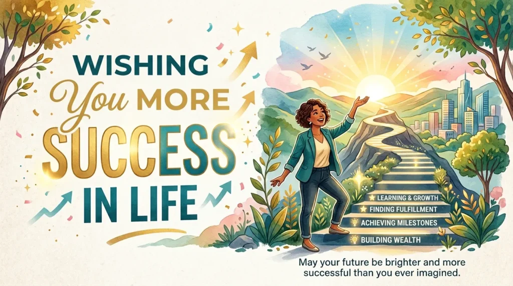 Wishing You More Success in Life
