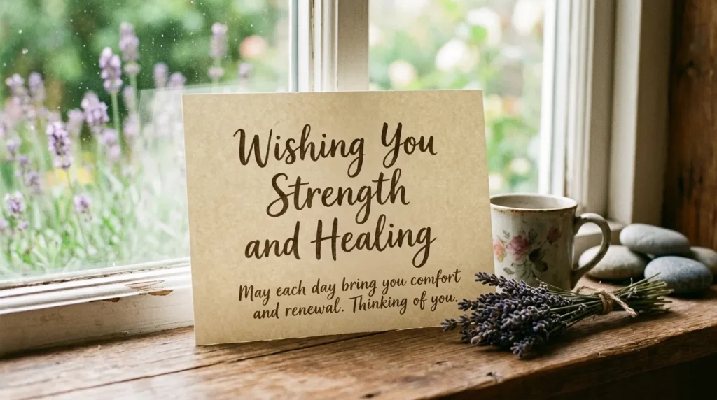 Wishing You Strength and Healing Messages