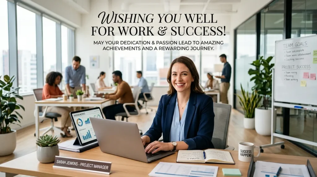 Wishing You Well Images for Work and Success