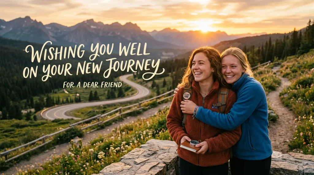 Wishing You Well on Your New Journey for a Friend