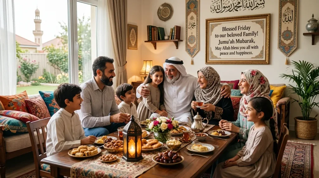 Blessed Friday Wishes for Family