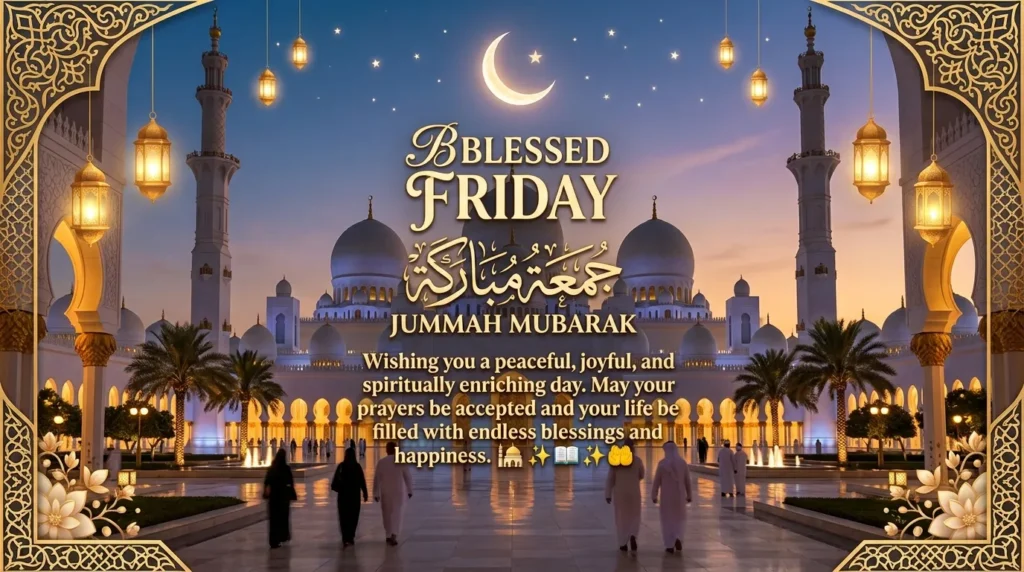 Blessed Friday Wishes for WhatsApp Status