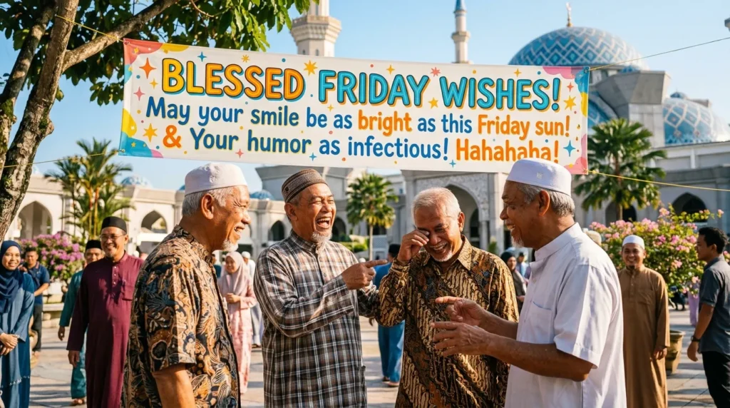 Funny and Cheerful Blessed Friday Wishes