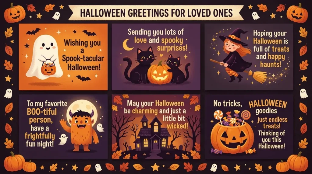 Halloween Greetings for Loved Ones