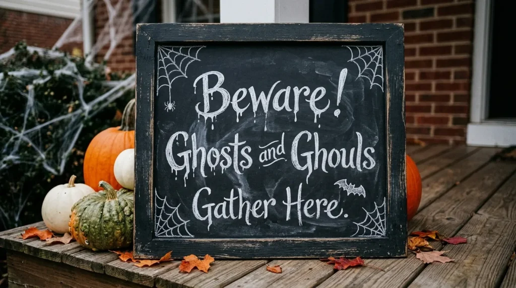 Scary Halloween Messages