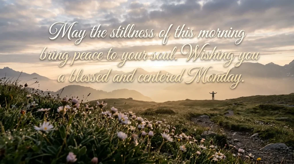 Spiritual Wishing You a Blessed Monday Messages