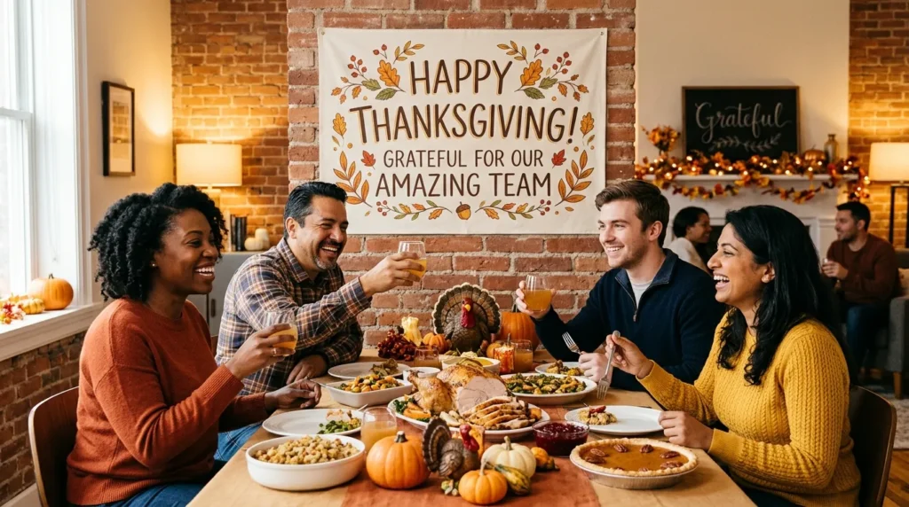 Thanksgiving Wishes for Coworkers and Colleagues
