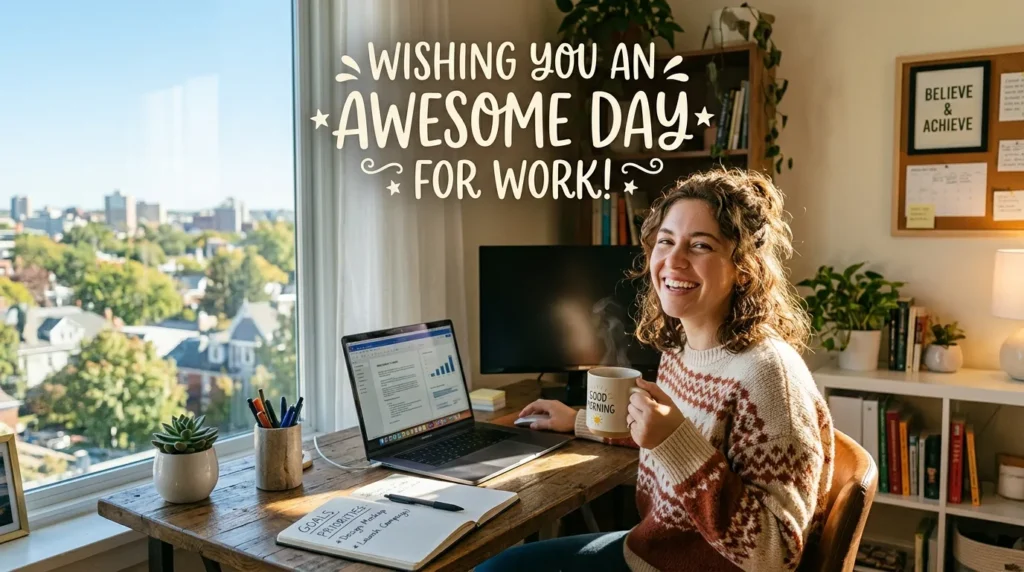 Wishing You an Awesome Day for Work