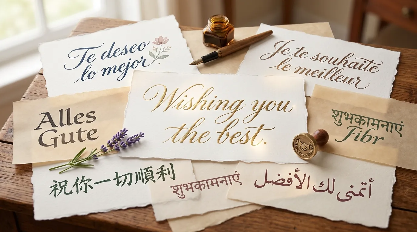 How to Say Wishing You the Best