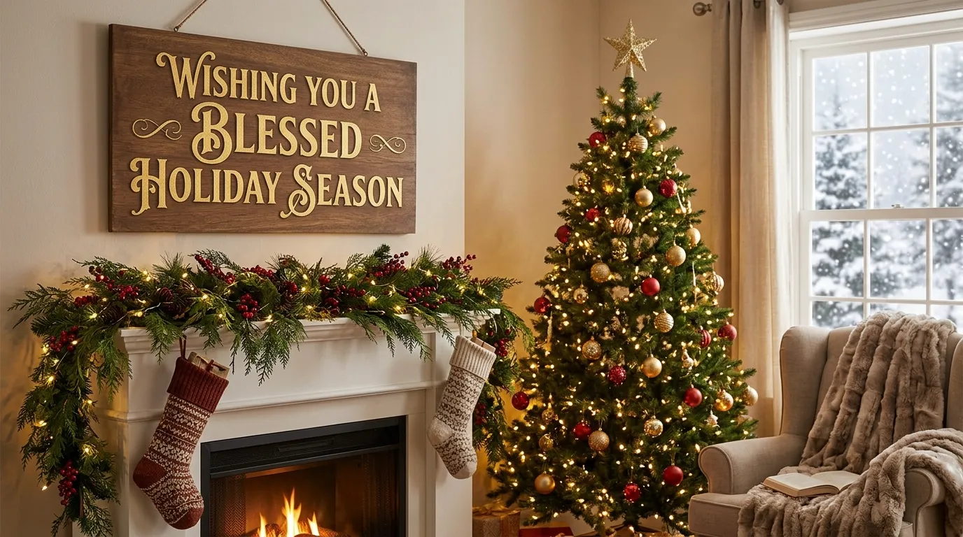 Wishing You a Blessed Holiday Season