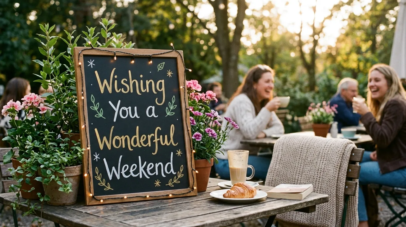Wishing You a Wonderful Weekend