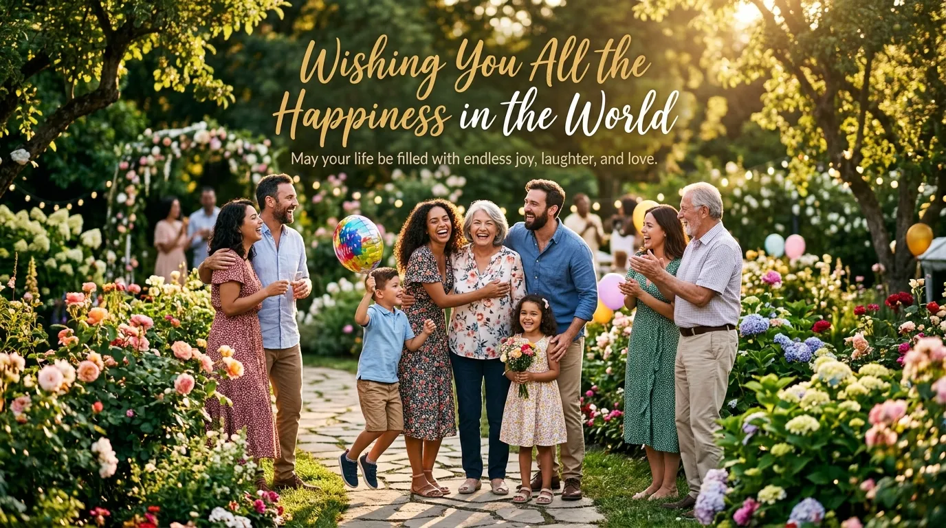 Wishing You All the Happiness in the World