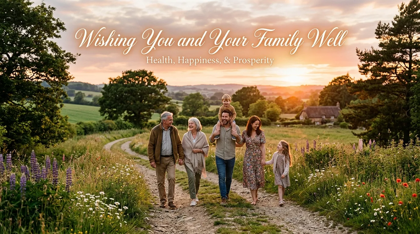 Wishing You and Your Family Well