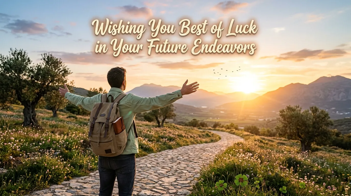 Wishing You Best of Luck in Your Future Endeavors