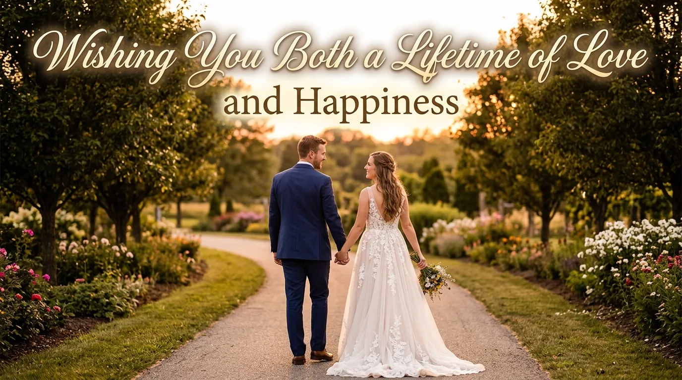Wishing You Both a Lifetime of Love and Happiness