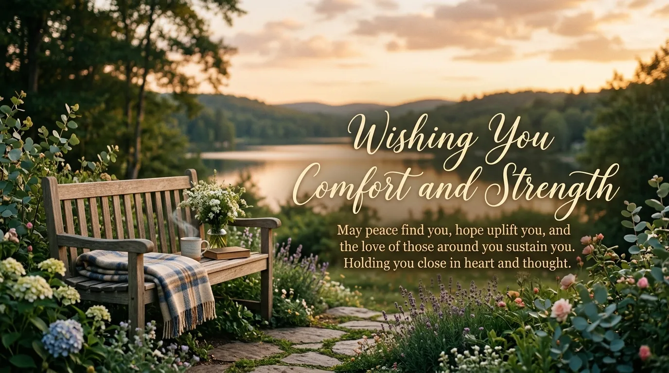 Wishing You Comfort and Strength